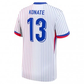 Seconda Maglia Francia Konate 13 Euro 2024